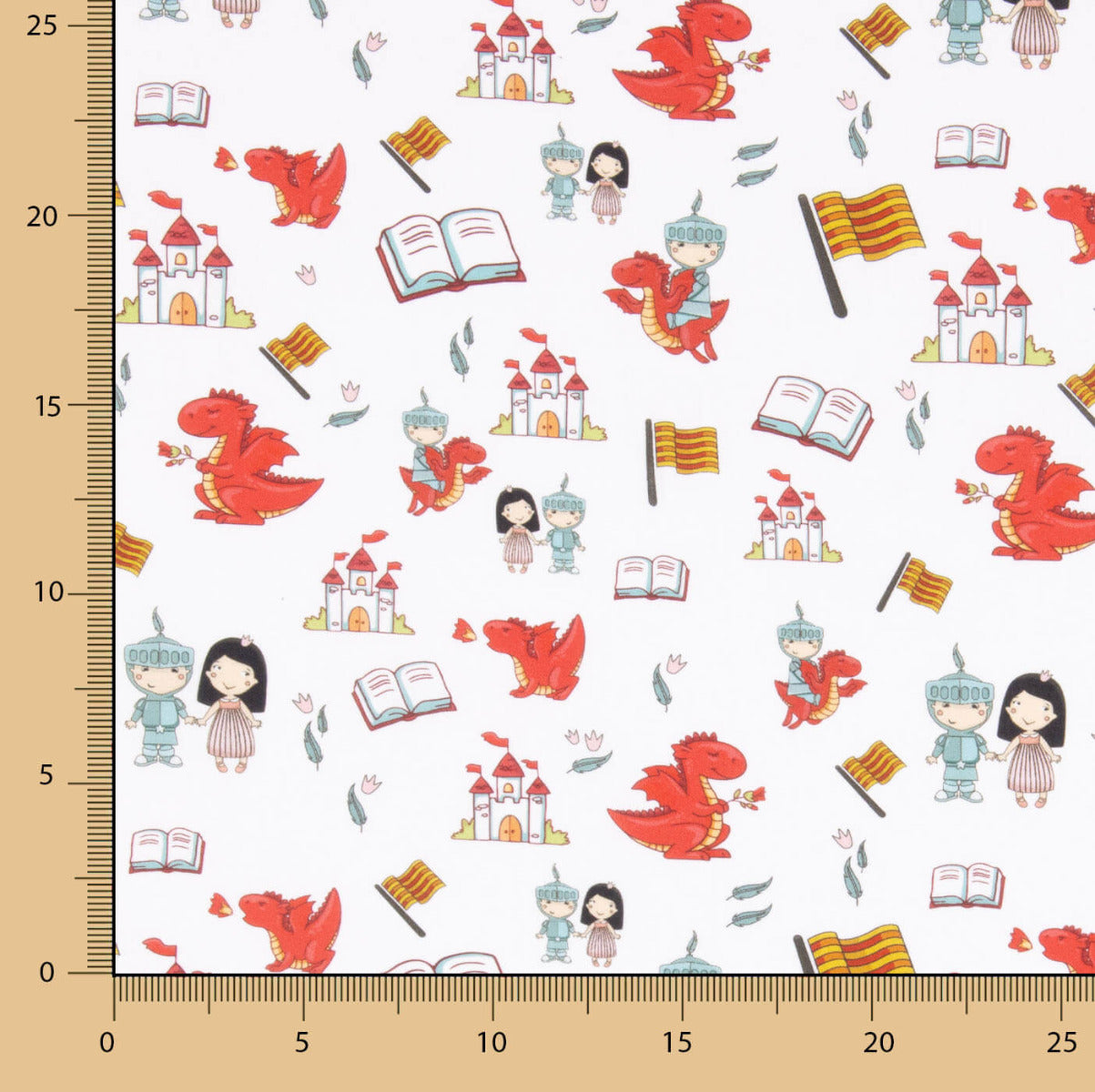 Popeline São Jorge Branco - Ribes y Casals