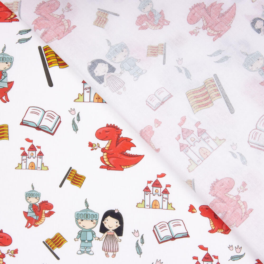 Popeline São Jorge Branco - Ribes y Casals