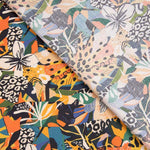 Popeline  Algodão Felino Multicolorido - Ribes y Casals