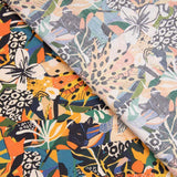 Popeline  Algodão Felino Multicolorido - Ribes y Casals