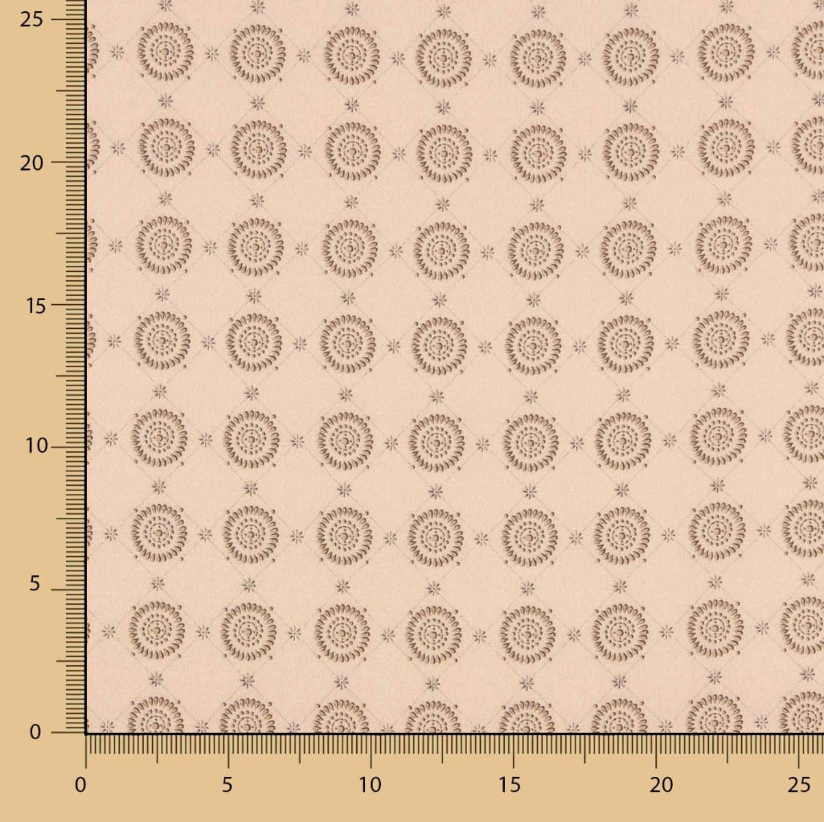 Popeline Spandex Estampado Mayan - Ribes y Casals