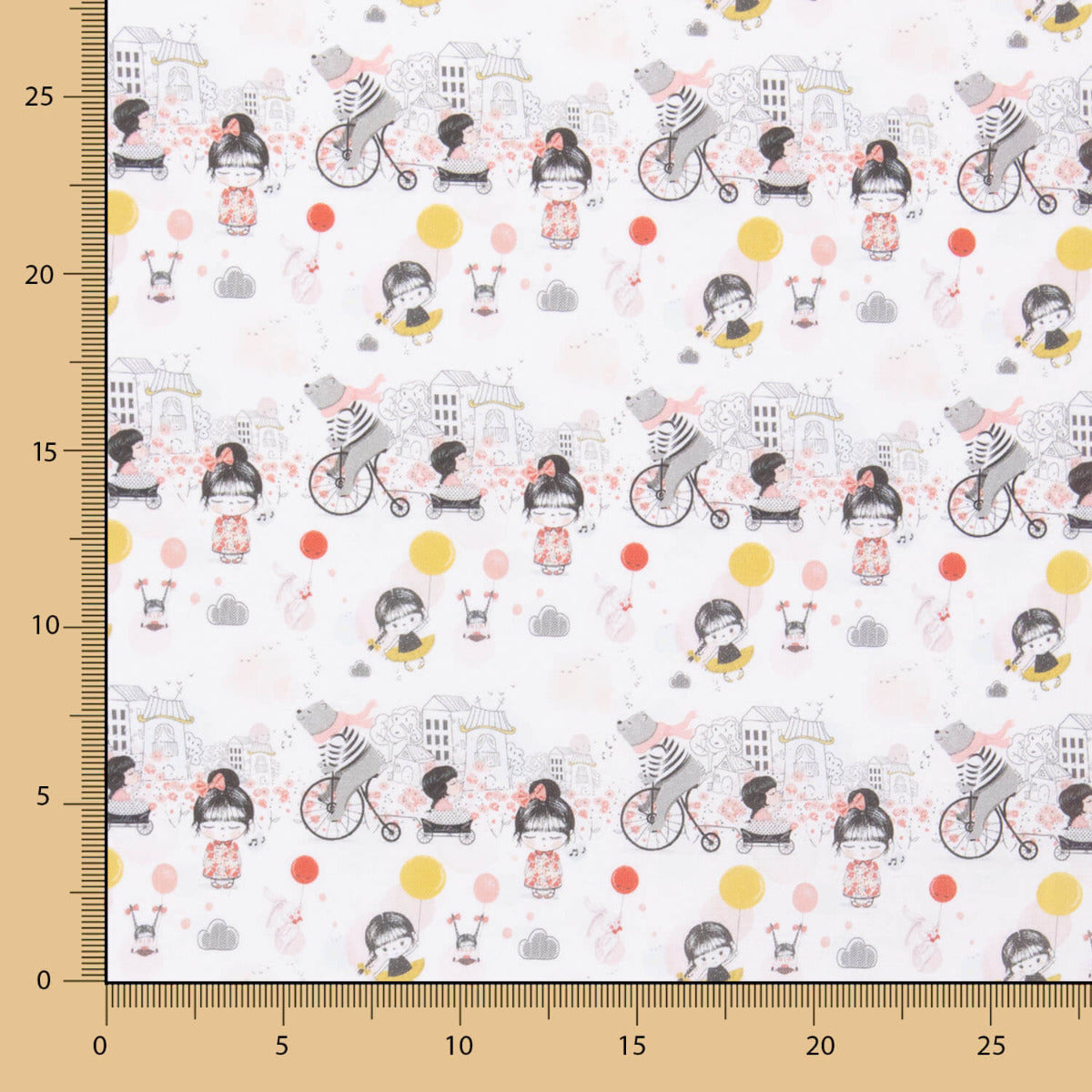 Popeline  Algodão Meninas - Ribes y Casals