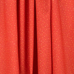 Algodão Popeline Bolinhas Laranja - Ribes y Casals