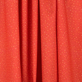 Algodão Popeline Bolinhas Laranja - Ribes y Casals