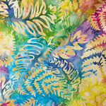 Batik Folhas Multicolorido Amarelo - Ribes y Casals