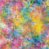 Batik Folhas Multicolorido Rosa - Ribes y Casals