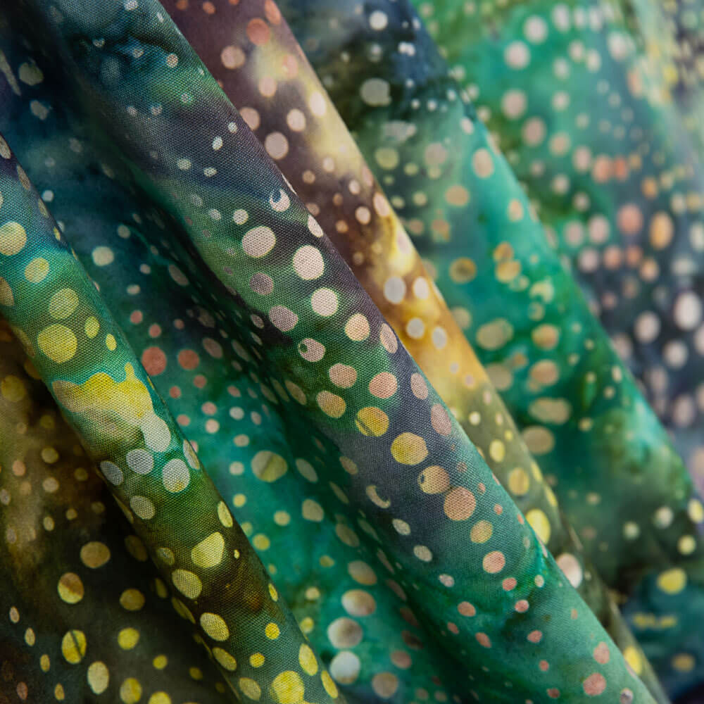 Batik Pontilhado Pontilhado Multicolorido - Ribes y Casals