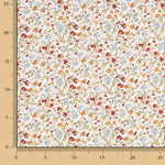 Popeline Viscose Floral Cru - Ribes y Casals