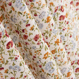 Popeline Viscose Floral Cru - Ribes y Casals