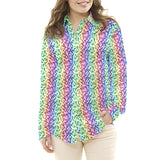 Popeline  Algodão Chevron Multicolorida - Ribes y Casals