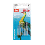 Agulhas de bordar Crewel Prym 125543 n.º 5-10 sortidas – 16 unidades - Ribes y Casals
