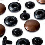 Botões de pressão Prym Anorak 15 mm cobre envelhecido - Ribes y Casals