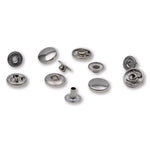 Botões de pressão Prym Anorak 12 mm prateados - Ribes y Casals
