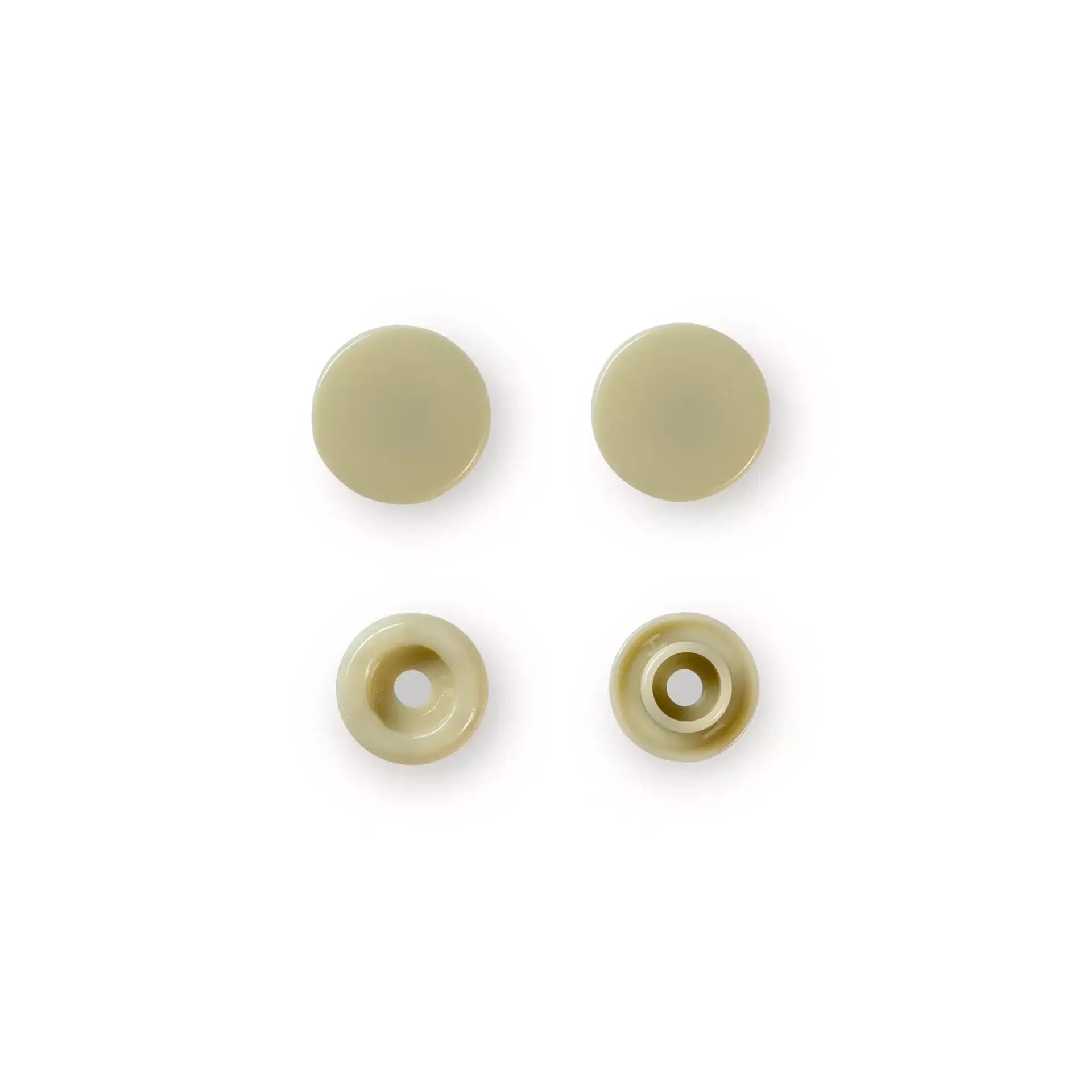 Botões de pressão Prym Color Snaps 12,4 mm bege - Ribes y Casals