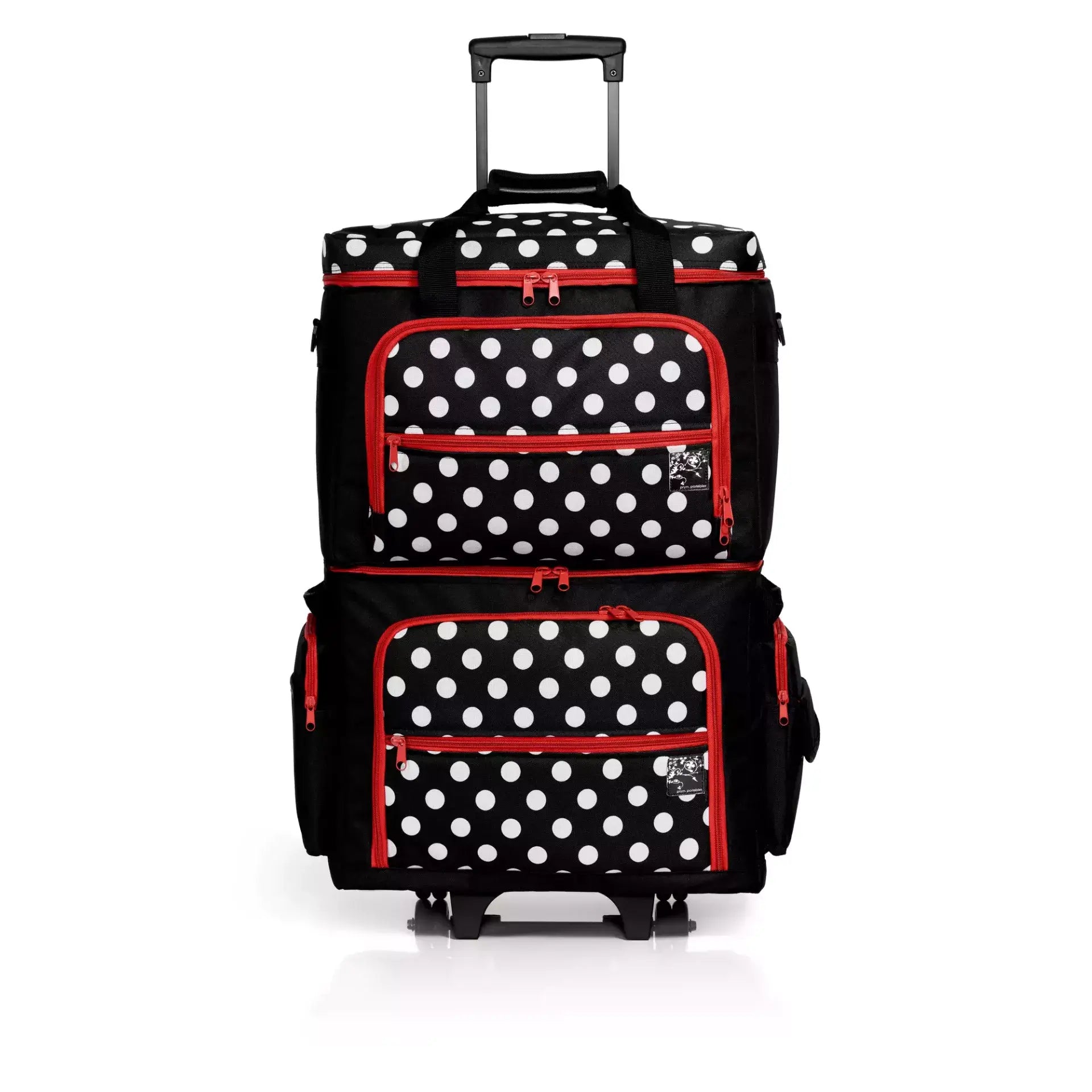Carrinho para máquina de costura Polka Dots Preto - Ribes y Casals