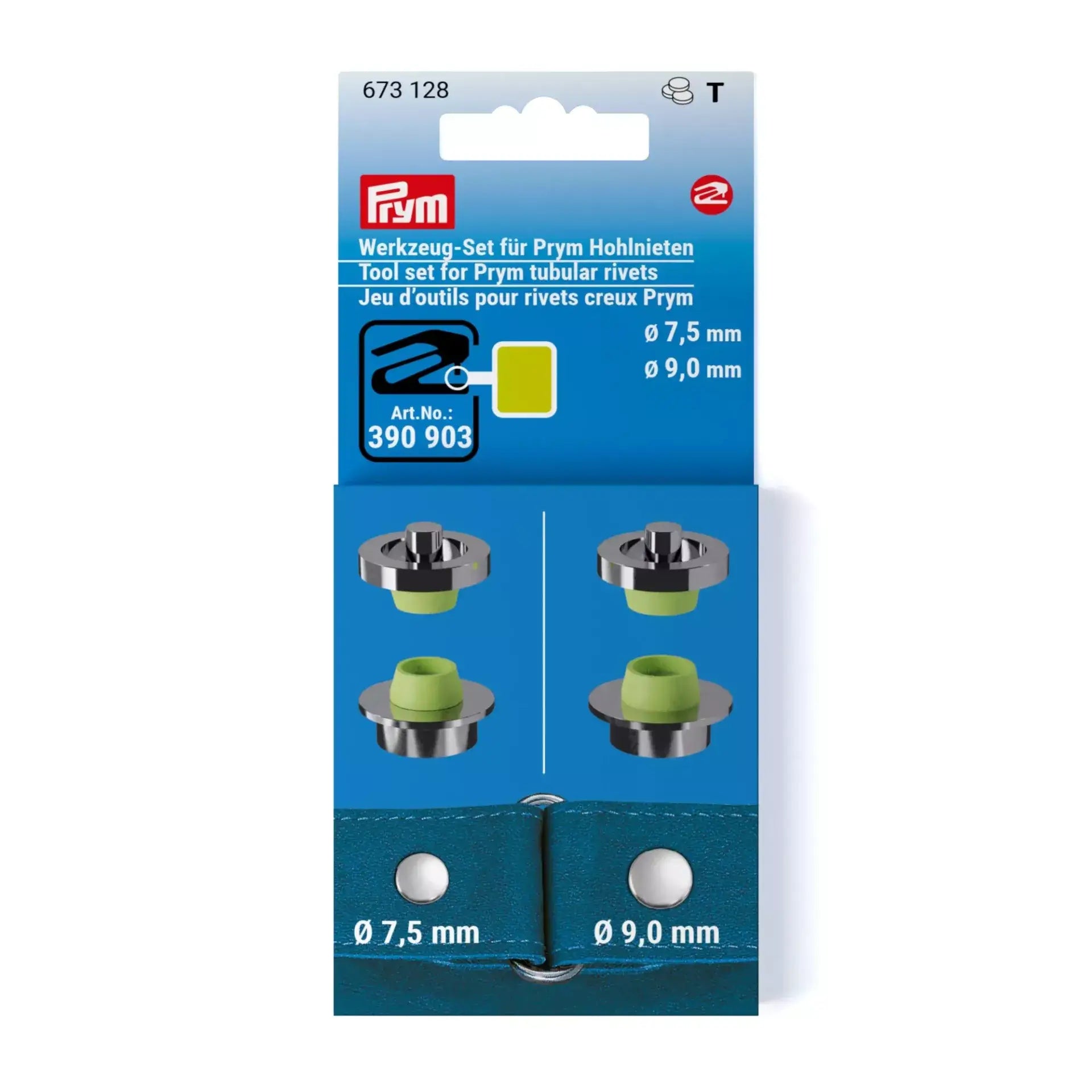 Conjunto de Ferramentas para Rebites Ocos Prym 673128 - Ribes y Casals