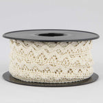 Fita de Renda Algodão Cru 10mm - Ribes y Casals