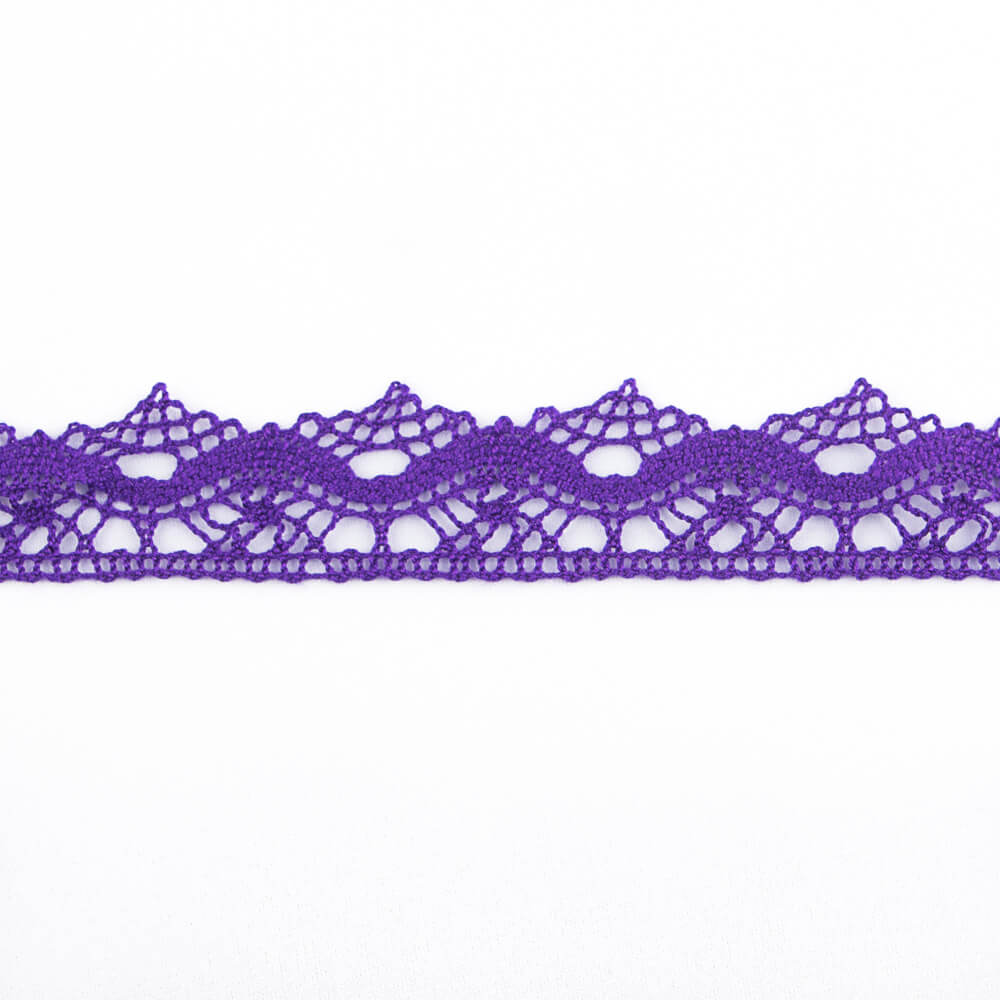 Fita de Renda 4442 Púrpura - Ribes y Casals