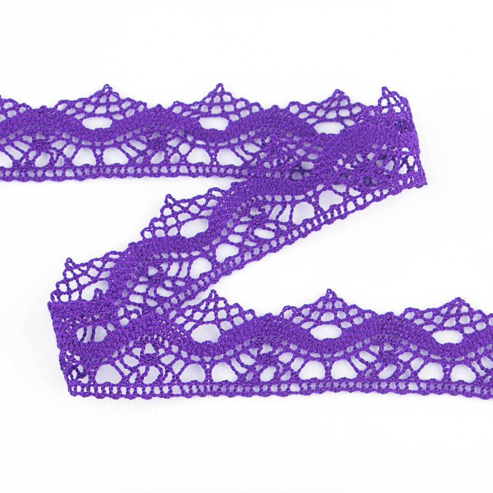 Fita de Renda 4442 Púrpura - Ribes y Casals