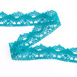 Fita de Renda 4442 Verde Bosque - Ribes y Casals