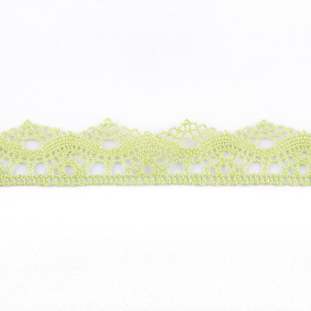 Fita de Renda 4442 Verde Pistachio - Ribes y Casals