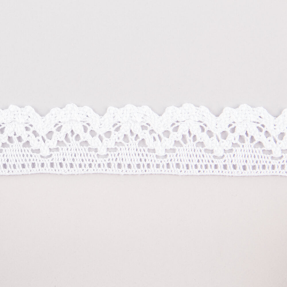 Fita De Renda 9834 Branco - Ribes y Casals