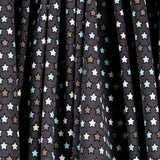 Punto Algodón Estrellas Fondo Gris - Ribes y Casals