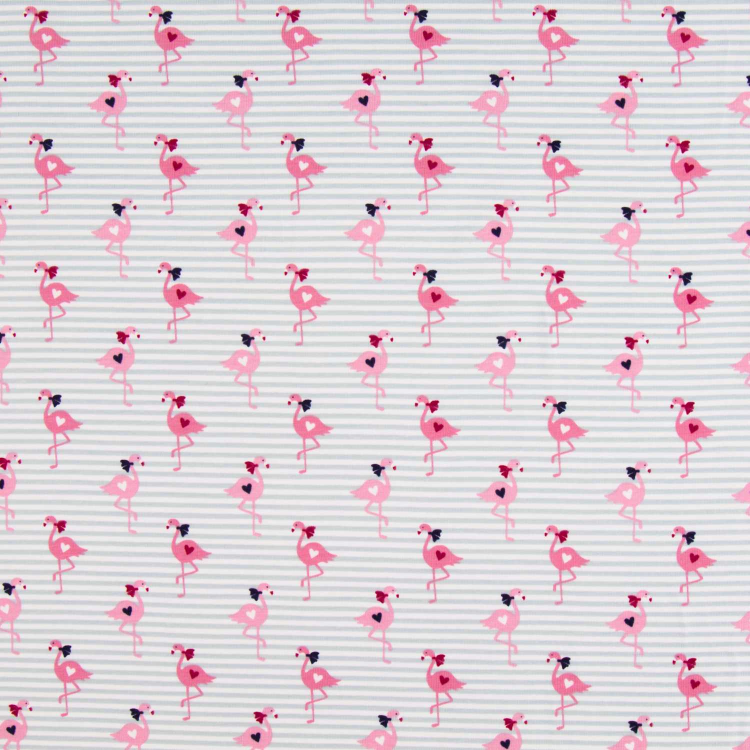 Punto Algodón Flamenco Listas Celeste - Ribes y Casals