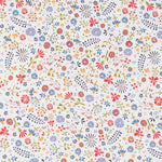 Punto Algodón Floral Cruda - Ribes y Casals