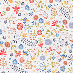 Punto Algodón Floral Cruda - Ribes y Casals