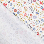 Punto Algodón Floral Cruda - Ribes y Casals