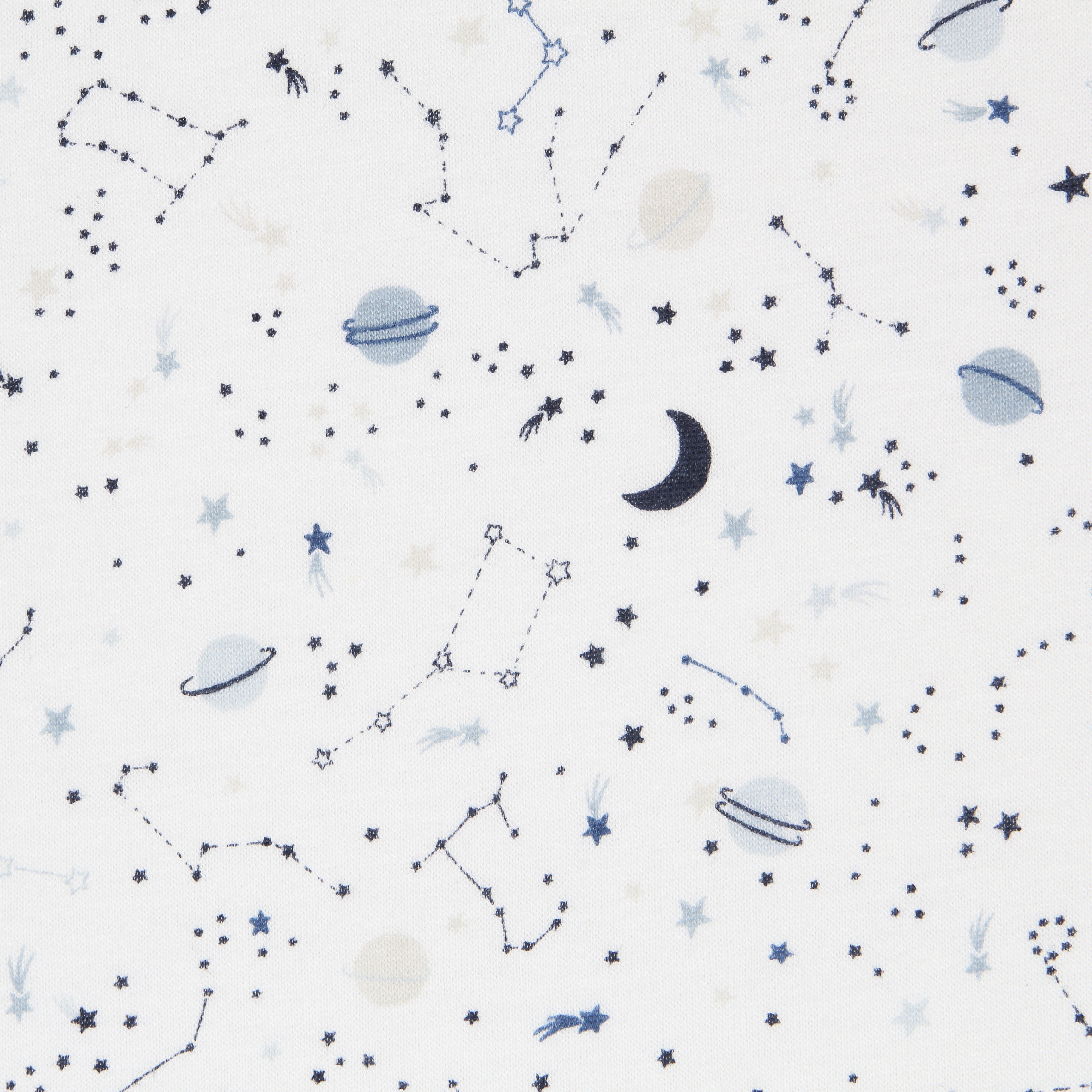 Malha de Algodão Galaxia Azul - Ribes y Casals