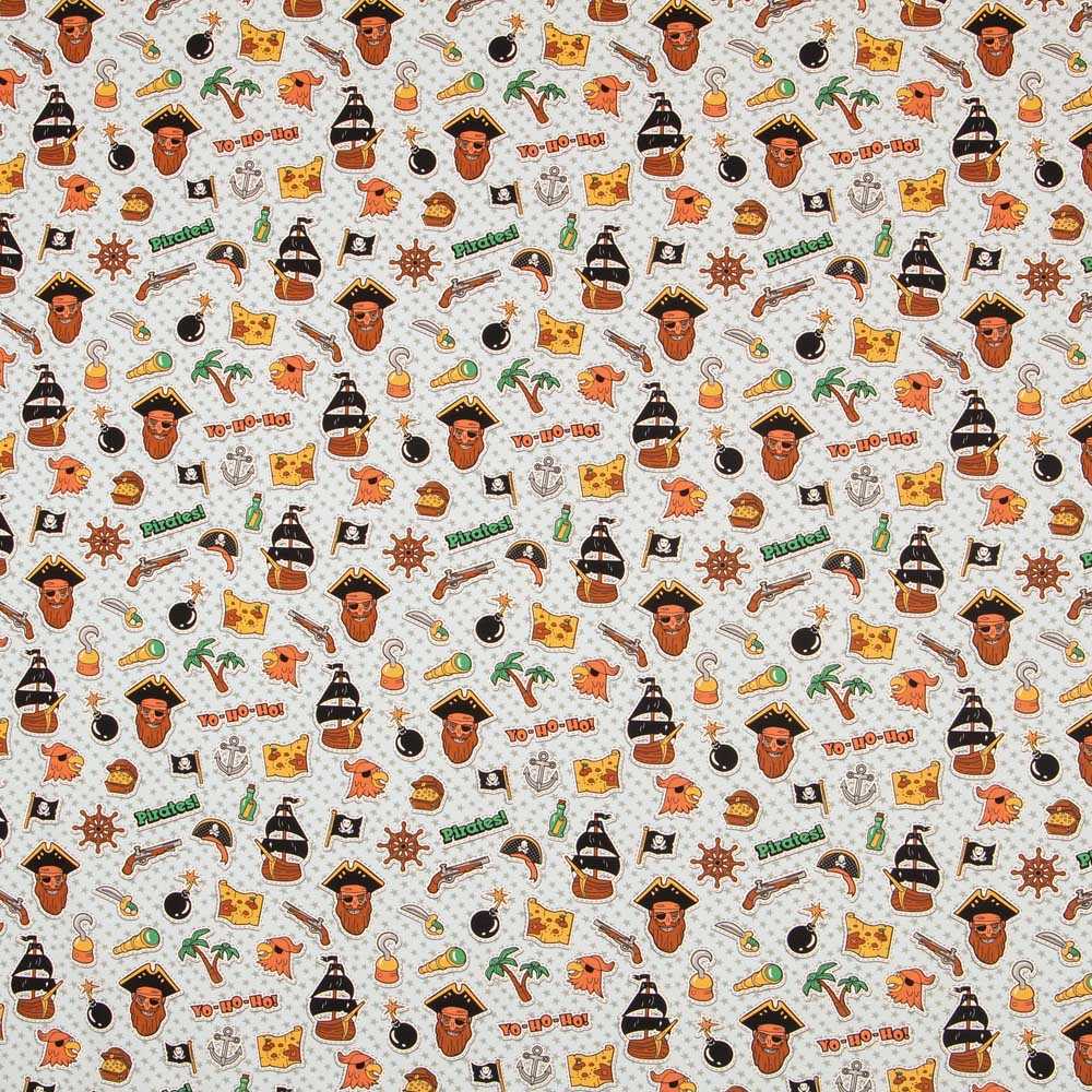 Malha de Algodão Piratas - Ribes y Casals