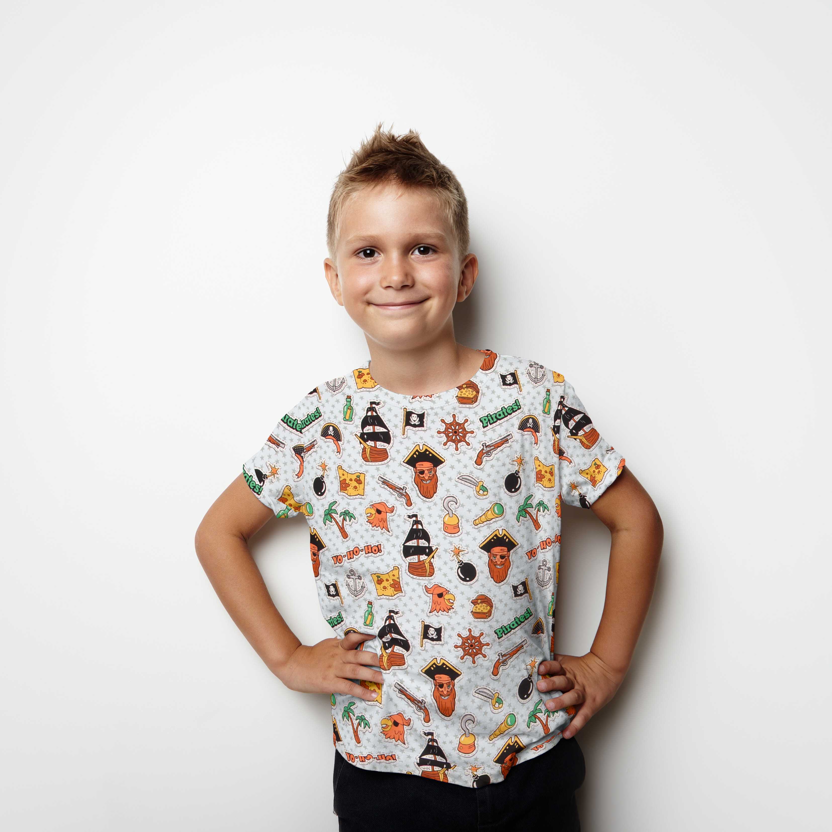 Malha de Algodão Piratas - Ribes y Casals