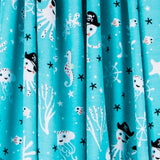 Punto Algodón Pulpos Verde Agua - Ribes y Casals