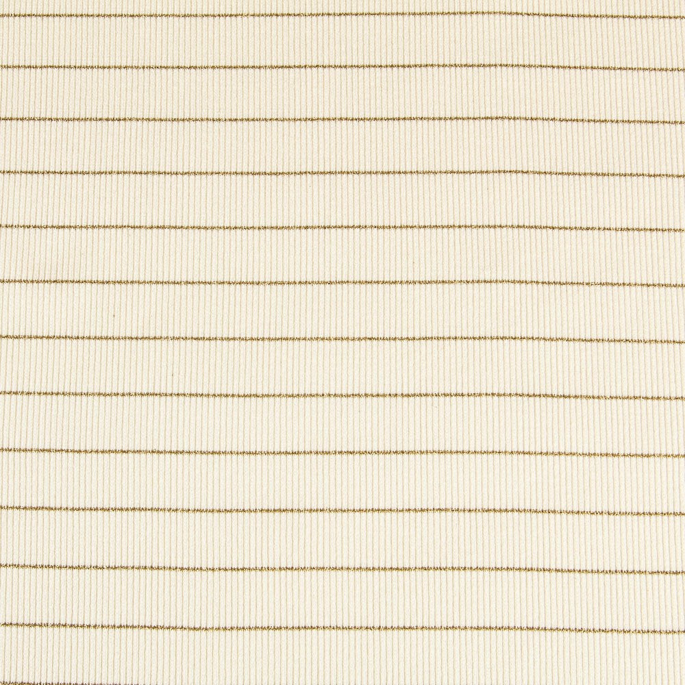 Malha Canelada Lurex Dourada - Ribes y Casals