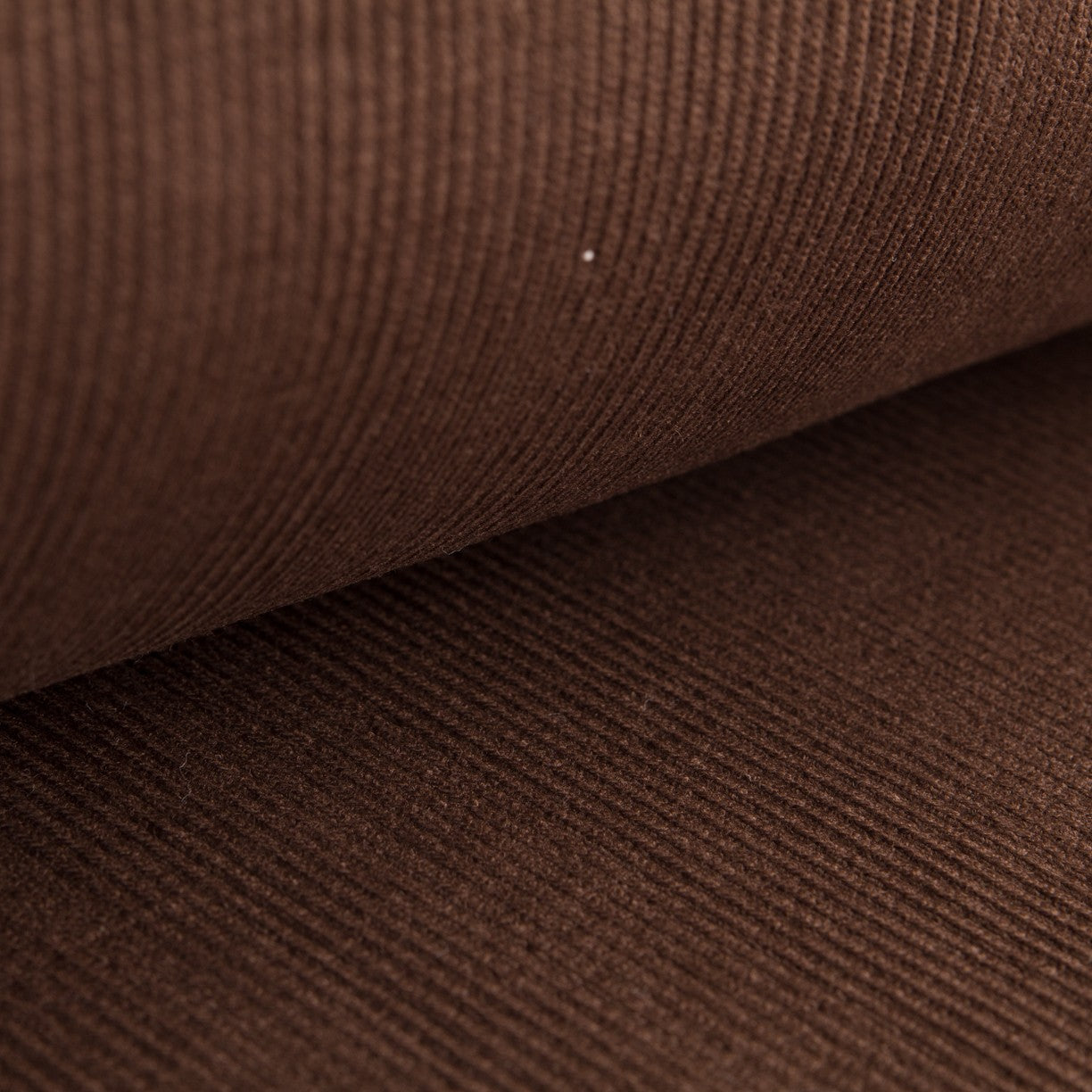 Tecido de Malha Canelado Castanho - Ribes y Casals