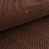 Tecido de Malha Canelado Castanho - Ribes y Casals