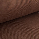 Tecido de Malha Canelado Castanho - Ribes y Casals