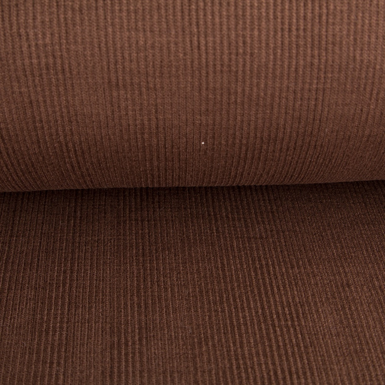 Tecido de Malha Canelado Castanho - Ribes y Casals