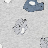 Malha Coralina Ursos Cinza - Ribes y Casals