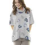 Malha Coralina Ursos Cinza - Ribes y Casals