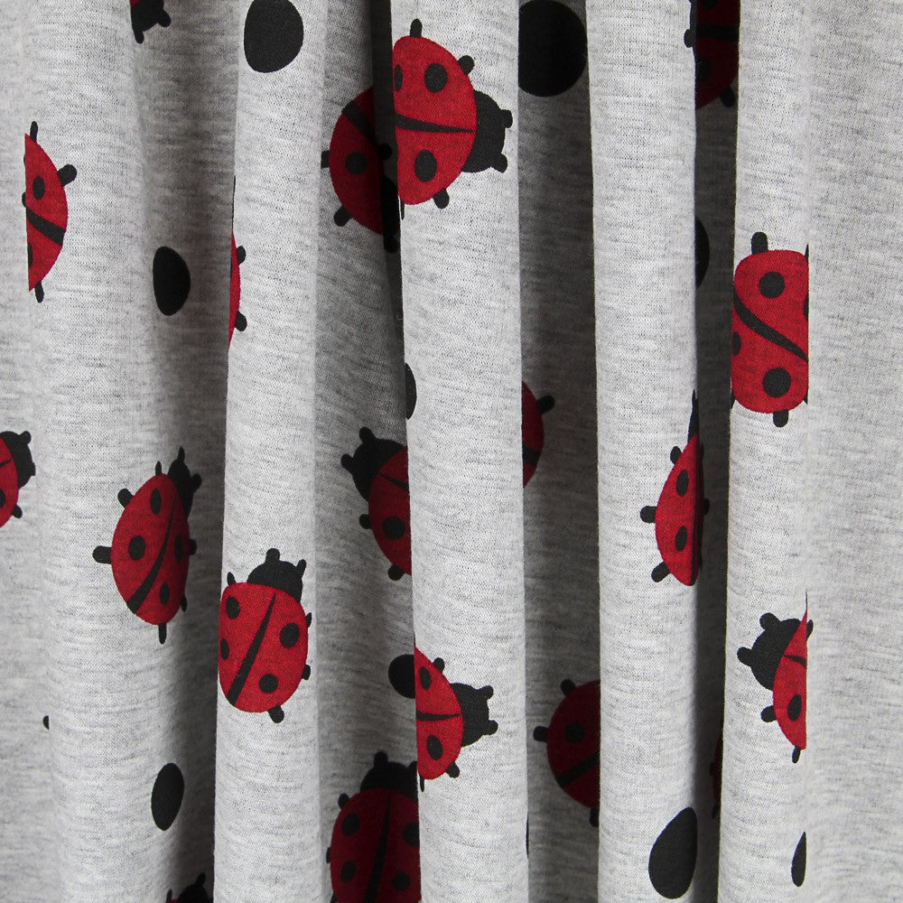 Malha Coralina Bichinhos Cinza - Ribes y Casals