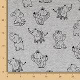 Malha Coralina Elephant Cinza - Ribes y Casals