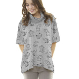 Malha Coralina Elephant Cinza - Ribes y Casals