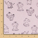 Malha Coralina Elephant Rosa - Ribes y Casals