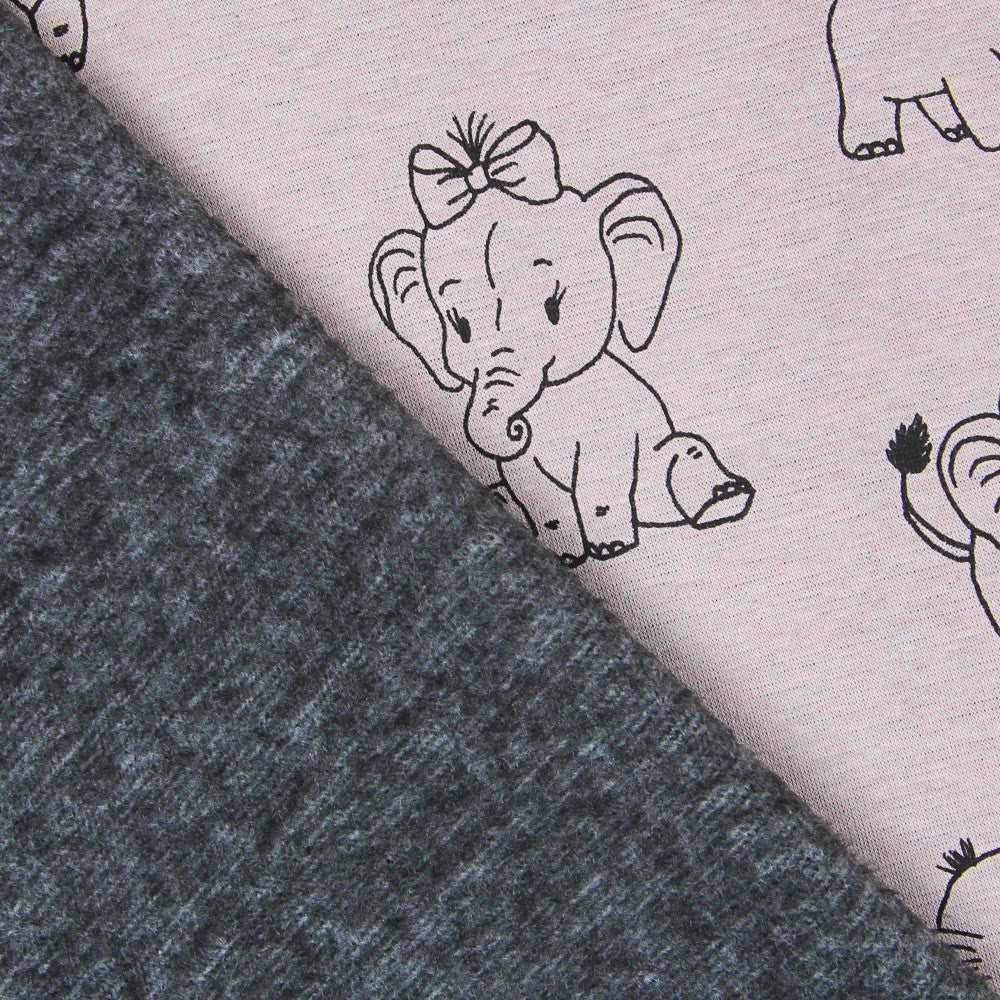 Malha Coralina Elephant Rosa - Ribes y Casals