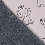 Malha Coralina Elephant Rosa - Ribes y Casals