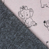 Malha Coralina Elephant Rosa - Ribes y Casals