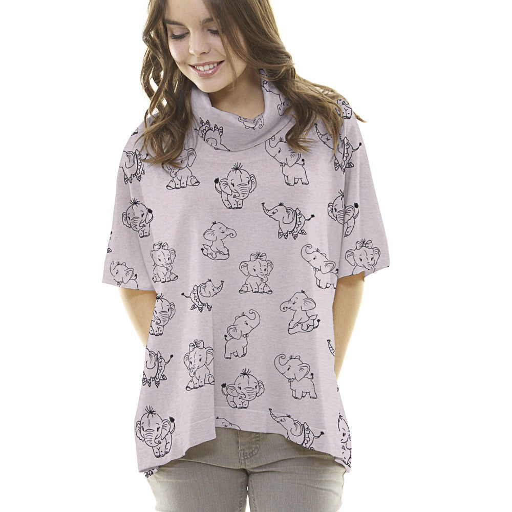 Malha Coralina Elephant Rosa - Ribes y Casals